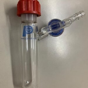 Schlenk Tube with Threaded Socket, Cap, Septa and Glass Stopcock