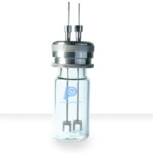 Electrochem Cell with Metal Cap with Probes