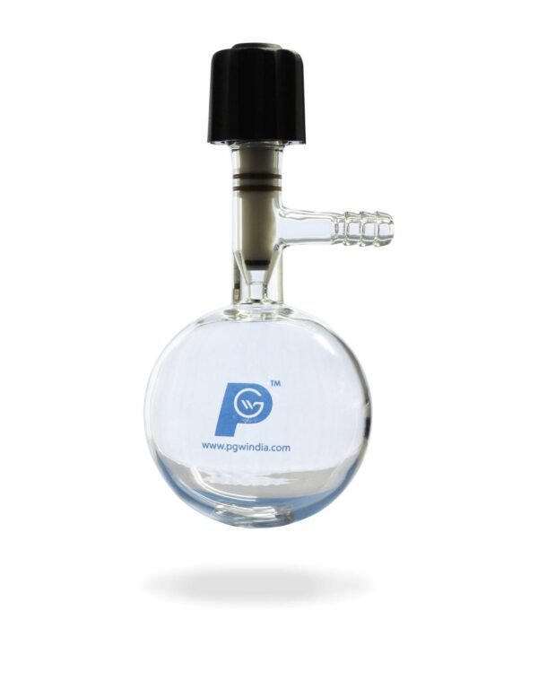 Schlenk Flask with High Vacuum Valve