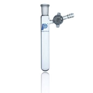 Schlenk Tube with Socket Joint and Glass Stocpcock