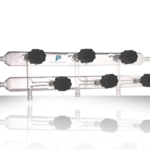 Schelnk Line Manifold, High Vacuum Valve, Dual