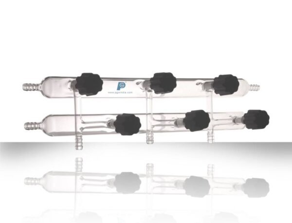Schelnk Line Manifold, High Vacuum Valve, Dual