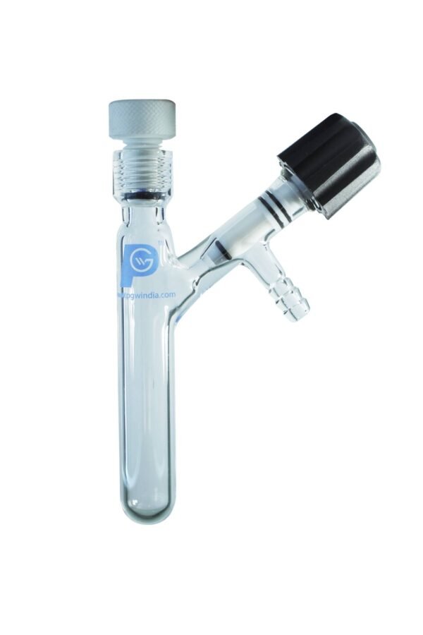 Pressure tube with High Vacuum Valve