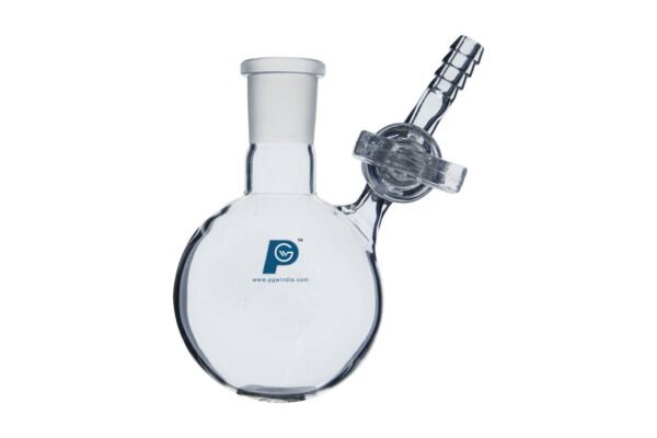 Schlenk Flask with Socket Joint and Glass Stopcock